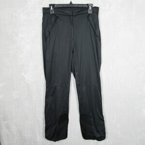 Sunice Pants Mens Small Tornado Black Golf Rain Wind Zip Ankle Elastic Waist